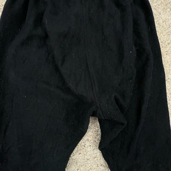 Patagonia Pants Adult Large Black Outdoors Hiking Capilene Mens Fleece Sweatpant - Picture 14 of 16